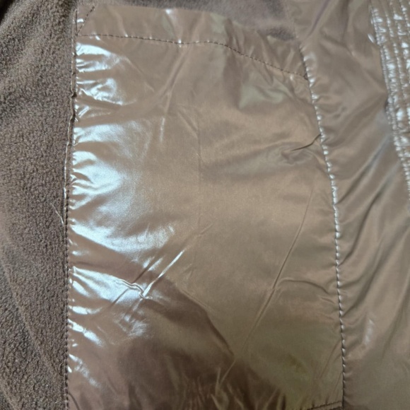 NWT GUESS Women's Shine Mid-Length Puffer Coat in Brown Espesso size Small NWT - Picture 8 of 8